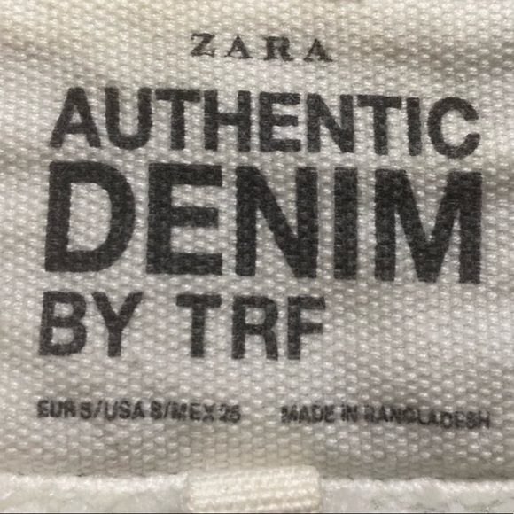 Zara TRF Fleece Lined Denim Jacket - Picture 3 of 10